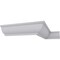 Ekena Millwork 1 1/2"H x 1 1/2"P x 2 1/8"F x 94 1/2"L Ashford Smooth Mini Crown Moulding MLD01X01X02AS - alternate 6